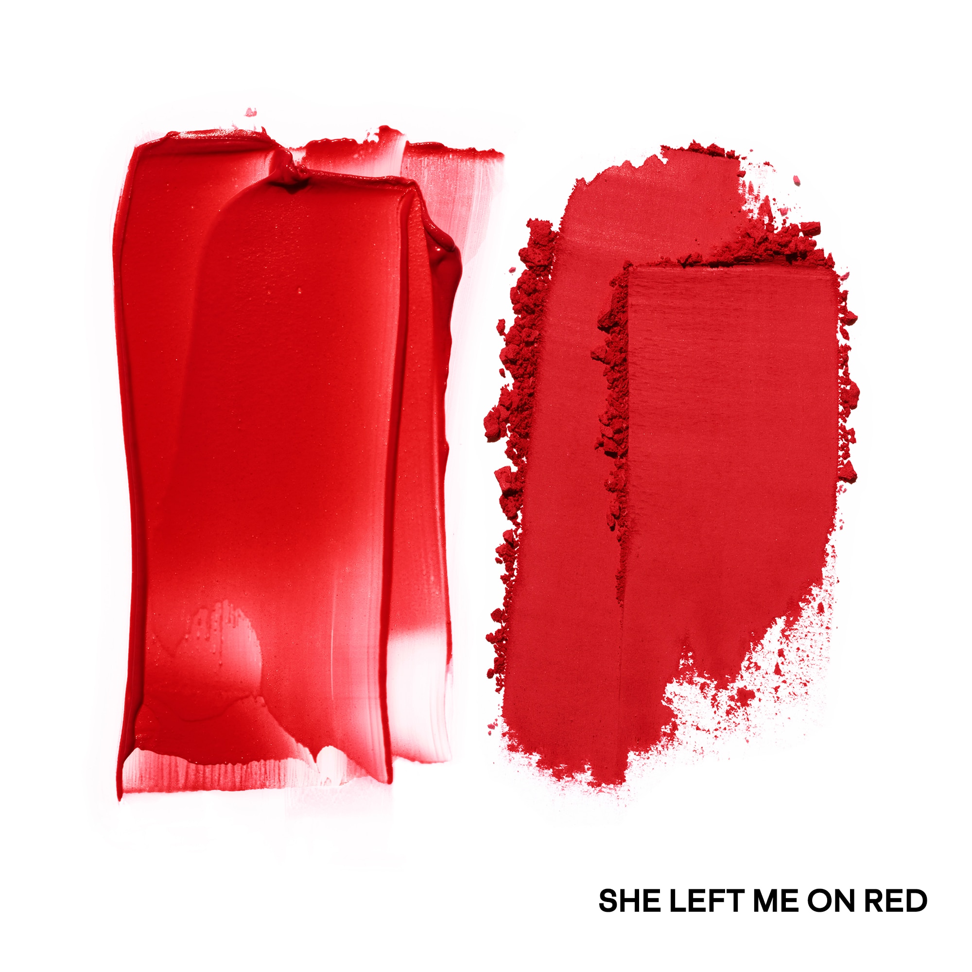 SHE LEFT ME ON RED